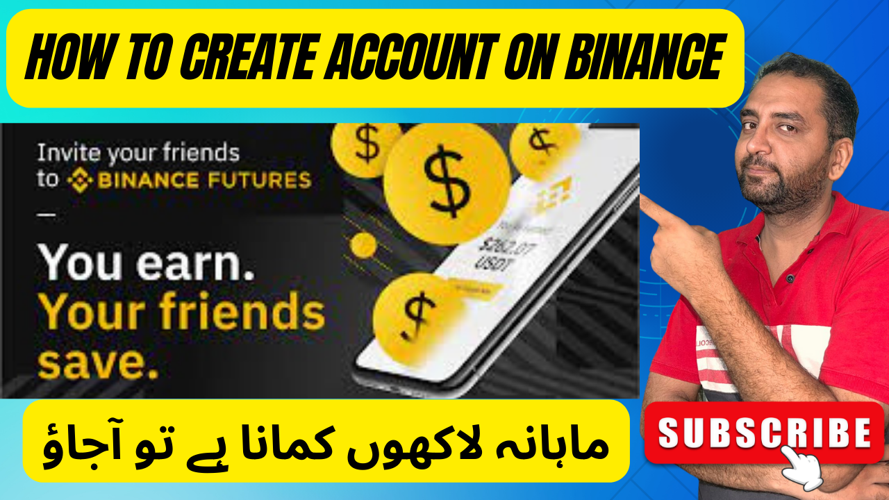 how to create account on binance in pakistan