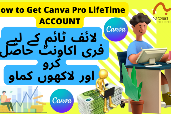 How to get canva pro Account life time