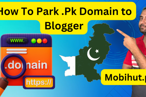 how to park domain on blogger