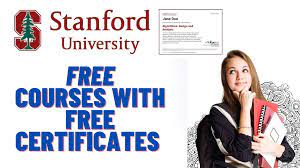 Free Stanford University Certification Courses