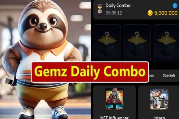 GemZ Daily Combo Card Today