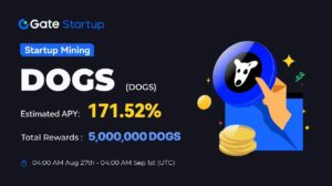 Gate.io “Startup Mining” Offering: DOGS (DOGS)