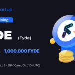 Gate.io “Startup Mining” Initial Offering: Fyde(FYDE)